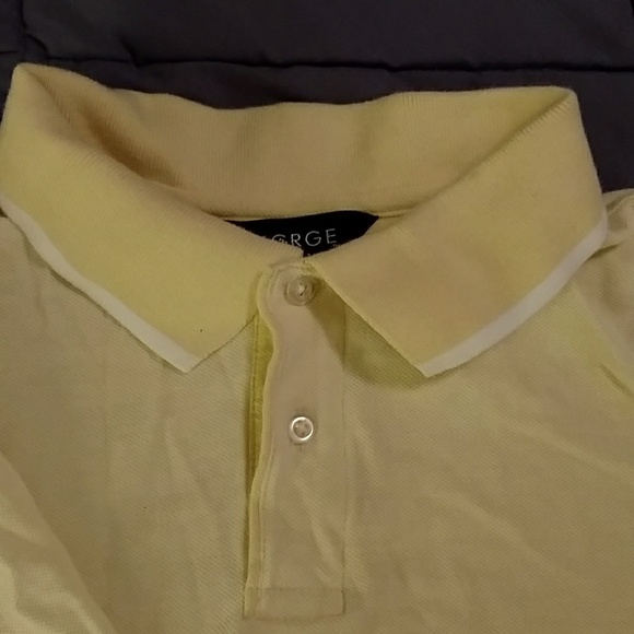 🎯 Boys sz L (12/14) Yellow Polo - Picture 2 of 5